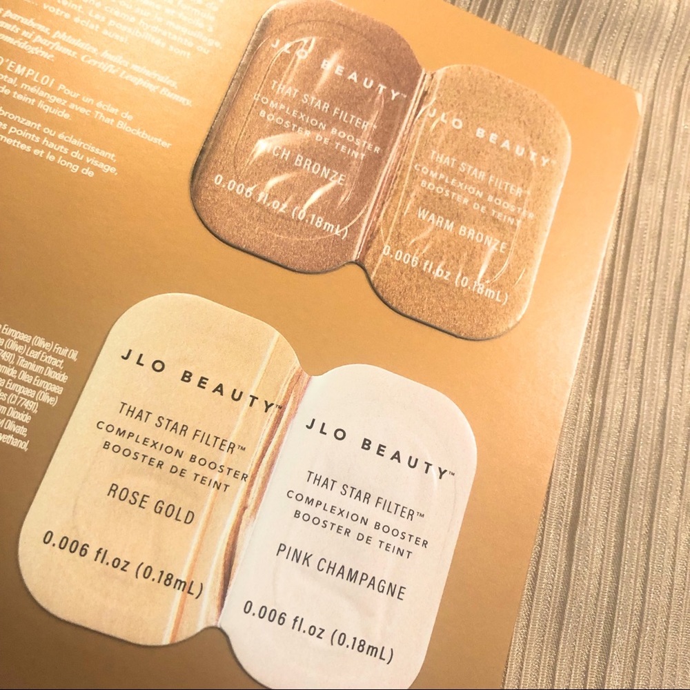 JLO BEAUTY THAT STAR FILTER COMPLEXION BOOSTER 4 SHADES